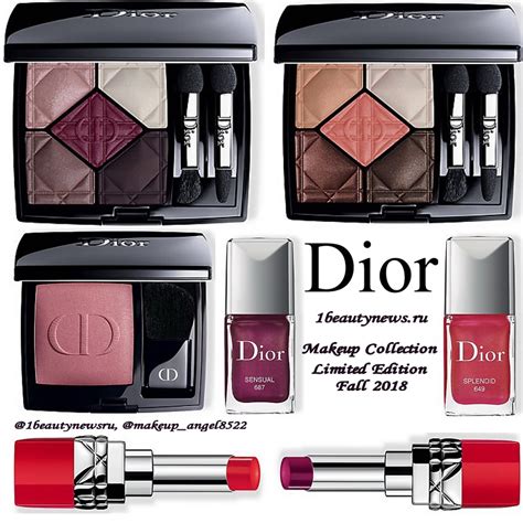 Dior 2024 Fall Makeup Collection Plan de Paris .